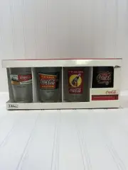 Coca-Cola Libby 2008 glasses set of 4 New