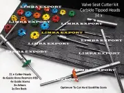 BIKES,ATV ,GO KART HEADS VALVE SEAT CUTTER KIT CARBIDE TIPPED 34 PCS ALL IN ONE