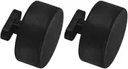 2Pcs Rubber Jack Pad Lightweight Car Lifting for Gs Support for Various Car for Outdoor and Emergency Use Black