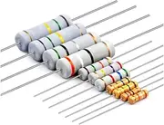 Carbon Film Resistor Rang Assortment Kit Set Resistors Kit Color Ring Resistance,2W 0.1-750R 150Pcs