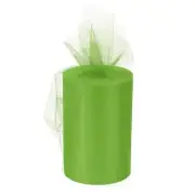Tulle Rolls Fabric Spools 6" 100 Yards Light Green for Wrapping Wedding