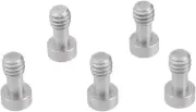 1/4"-20 Camera Screw Adapter with Hexagon Socket Head for Tripod Baseplate(5 Pie