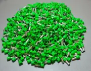 1000Pcs E10-12 7AWG 10mm² GREEN Insulated Ferrule Bootlace Terminals Crimp