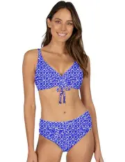 [Baku] Corfu Mid Bikini Bottom in Azure