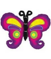 Butterfly Shape 36" Foil Balloon (Non-Packaged)