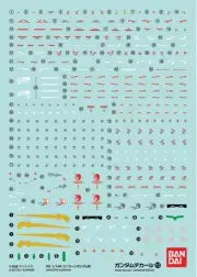 Gunpla: Decal - Gundam UC, GD-112 RG 1/144 Unicorn Gundam Bag (6)