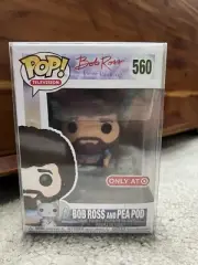 Funko Pop! Vinyl: Bob Ross (w/ Pea Pod the Squirrel) - Target (Exclusive) #560