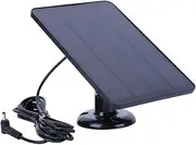 4W 5V Solar Cell Panel Waterproof Solar Battery Charger Adjustable Wall Mount Bracket with 9.8FT Charging Cable for Ring Stick Up&Spotlight Camera