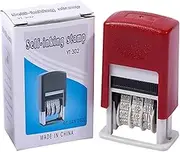Date Stamper Self-Inking, Small Date Stamp with Day Month Year, Offices Ink Stamp for Meeting Planner Check Processing Mail Card