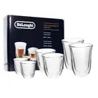 Delonghi DLSC302 The Connoisseur Collection 6 Mixed Sized Hand Blown Glasses