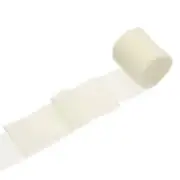 1 Roll Chiffon Ribbon, 1.5 Inch x 5 Yard Silk Ribbon, Cream White