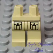 NEW Lego Cargo Pants TAN MINIFIG LEGS - Boy Girl Khaki Army Soldier Pocket Jeans