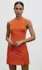 mini dress orange Brand Lara size 8, Wedding Party Club Cocktail 50% Off Pretty