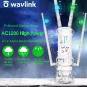 Wavlink Dual-Band AC1200 Wifi Range Extender High Power Outdoor PoE High Gain AU