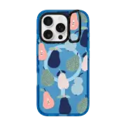 iPhone 16 Pro Impact Ring Stand Case MagSafe Compatible PEARS by Daria Solak Illustrations