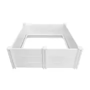 Dog Whelping Box 1.15m x 1.15m x 0.48m - Puppy Birthing PVC Pen