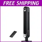 Quiet 90-Degree Oscillating Bladeless Fan - Remote Control, 28dB Noise Level