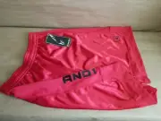 NWT AND1 Basketball Shorts Varsity Red Block Bottom Athletic Mens Size Medium