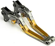 Motorcycle Brake Lever Motorcycle Brake Clutch Levers Adjustable Folding for Suz&u-ki GSXR600 GSXR 600 GSX-R600 2011 2012 2013 2014 2015 2016 K11 K12 K13 K14 K15 Motorcycle Brake Clutch (Color : 5)