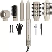 6-in-1 High-Speed Hair Dryer Brush & Styler – 110,000 RPM Ionic Fast-Drying Curl
