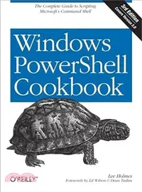 在飛比找三民網路書店優惠-Windows PowerShell Cookbook