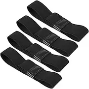 ASAKKURA 4pcs Elastic Lunch Box Fixing Straps Straps High-tensile Elastic Bands