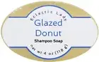 Glazed Donut Shampoo Soap Bar By Eclectic Lady, 4 oz Bar