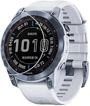 [DJDLFA] 3pcs 9H Premium Tempered Glass For Garmin Fenix 7 7S 7X 6 6S 6X Pro 5 5s Smart Watch Clear HD Screen Protector Film Accessories