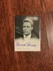 The Twilight Zone Russell Johnson Autograph Card A-80