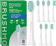 Sonimart Replacement Toothbrush Heads compatible with Sonicare ProResults HX9024, 8 pack, fits 2 Series Plaque Control, 3 Series Gum Health, DiamondClean, FlexCare, HealthyWhite, EasyClean