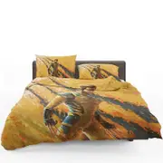 v2939 Bed Sheets Wolverine Deadpool 3 Feral Allies Duvet Cover Set Super Pillowcase Bed Sheets IU2939