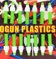 GREEN Missile Set of 14 - Version 2 -SHOGUN WARRIOR Jumbo Go-Lion
