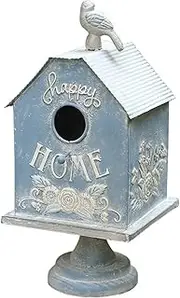 Iron Vintage Birdhouse Decoration, Garden Ornament Home Props
