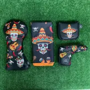 Sugar Skull - Chilli Driver Cover + Mallet Cover +Towel Triple Pack
