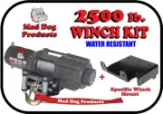 Mad Dog Winch Mount Combo American Sportworks Landmaster 4x4 11-15 LM500/650/700