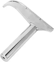 J Curved Lathe Tool Rest, 25mm Hardened Steel Post, Smooth Rounded Top for Bowl Turning Wood Lathe