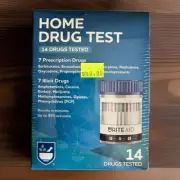 Rite Aid Home Drug Test Screening 5-10 Minutes 99% Accurate 14 test EXP: 03/2025