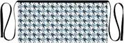 [Joitme] Cool Houndstooth Blue Women Aprons for Cooking with Pockets, Bartender Aprons, Apron with Pockets, Cool Houndstooth Blue