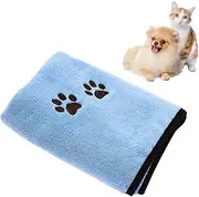COLLBATH Pet Dog Bath Supplies Absorbent Bath Towel 50x90cm Quick Dry No Static