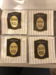 Lot Of 4 MCG Textiles TEAR AWAY WASTE CANVAS Cross Stitch 8.5 Count - 12"x12"
