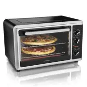 Hamilton Beach Countertop Oven with Convection and Rotisserie - Silver NEW