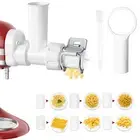 6 IN 1 Gourmet Pasta Attachment for KitchenAid Stand Mixer, Extruder Pasta Ma...