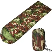 Camo Ultra Lightweight Sleeping Bag for Backpacking Comfort for Adults Kids Etc