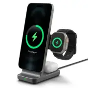 Spigen [OneTap Pro (MagFit)] 3 in 1 Qi2 MagSafe Charging Stand | 15W