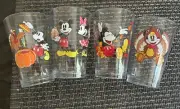 Disney Pottery Barn Mickey Mouse Cup Thanksgiving holiday Peanuts gift new SET 4