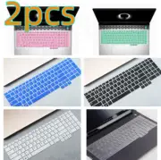 2* Keyboard Cover Skin For Dell Alienware M17 R2/R3/R4,Area 51m-R2 P46E / P38E