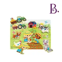 在飛比找博客來優惠-美國B.Toys感統玩具 尋找打卡點-穀倉小農夫