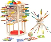 EHJRE Colorful Sticks Game for Balance and Coordination Math Learning Activity, L