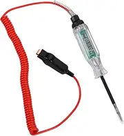 Car Digital Volt Meter Automotive Circuit Tester Vehicle Test Tool with LCD Display Accurate Auto Volt Meter for Car Light Testing and Fuse Testing