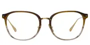 Linda Farrow PARK LFL1483 C3 Men's Glasses Brown Size 52 - Private Health Rebate - Blue Light Block Available